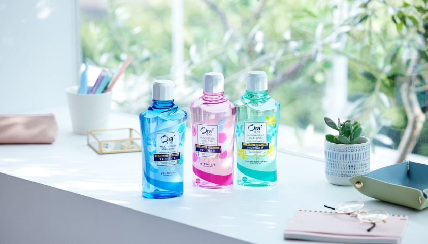 Nước súc miệng Ora² me Stain Care: Giải pháp tối ưu cho hơi thở thơm mát, giúp ngăn ngừa mảng bám và giảm vết ố.